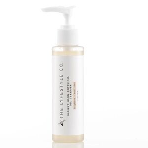 The Lyfestyle Co. Radiant Glow Botanical Oil Cleanser.